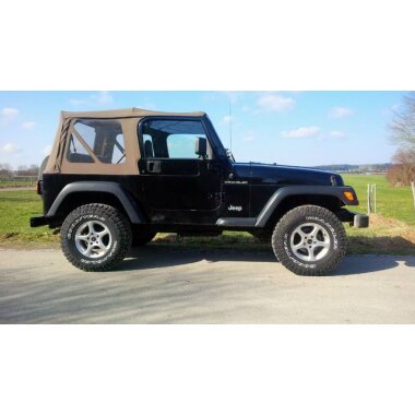 Höherlegungsfedernsatz TREKFINDER für JEEP® Wrangler TJ +40 Millimeter