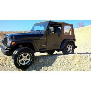 Höherlegungsfedernsatz TREKFINDER für JEEP® Wrangler TJ +40 Millimeter