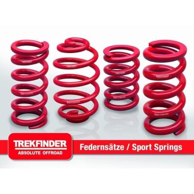 Höherlegungsfedernsatz TREKFINDER für MERCEDES G Professional G300  ca. +50 Millimeter