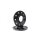 Spurverbreiterung TREKFINDER für JEEP® Wrangler JL +24 Millimeter pro Achse ( 12 mm pro Scheibe/ Seite ) schwarz eloxiert