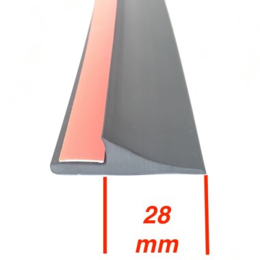 Kotflügelverbreiterung TREKFINDER universal: 1 Stück / 28 mm breit / 150 cm lang / inkl. TÜV®