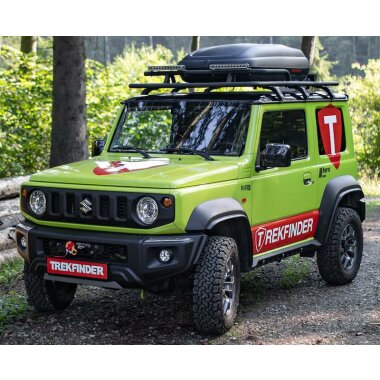 Höherlegungsfahrwerk TREKFINDER für SUZUKI Jimny II / +40-50 mm / nicht härteverstellbar