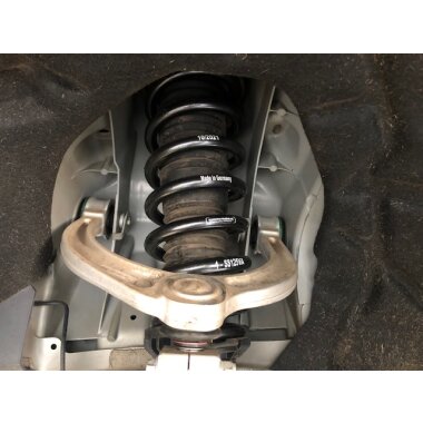 TREKFINDER Höherlegungsfedernsatz LAND ROVER Defender II 90 mit Schraubenfedern +50 mm