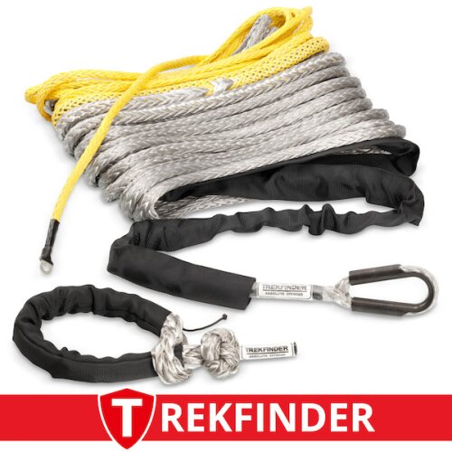Kunststoffwindenseil inkl. Softschäkel TREKFINDER aus...