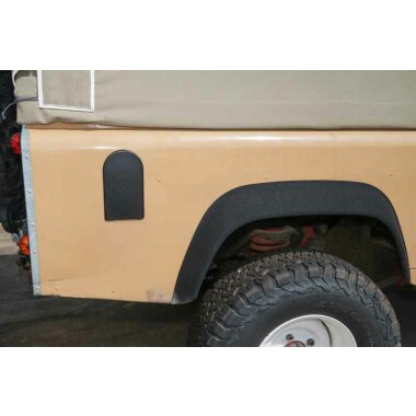 TREKFINDER Tankdeckelklappe / Abdeckung Tankdeckel / Kraftstoffschutz für LAND ROVER Defender