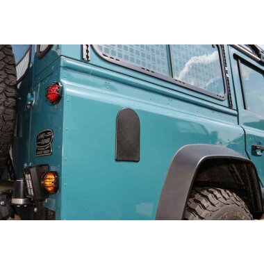 TREKFINDER Tankdeckelklappe / Abdeckung Tankdeckel / Kraftstoffschutz für LAND ROVER Defender