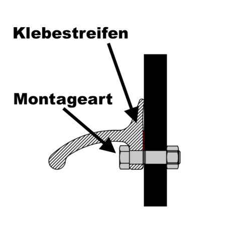 Kotflügelverbreiterung TREKFINDER universal: 1 Stück / 35 mm breit / 600 cm lang / inkl. TÜV®