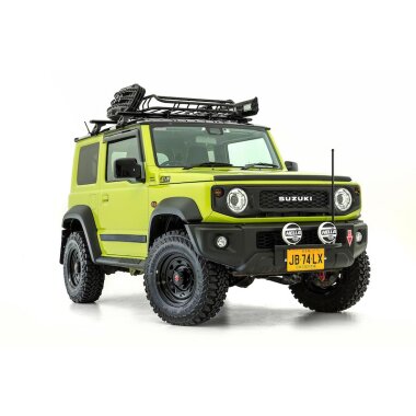 Höherlegungsfahrwerk TREKFINDER für SUZUKI Jimny II / +40 mm / härteverstellbar