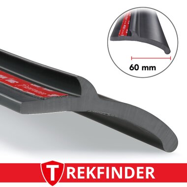 Kotflügelverbreiterung universal 60 mm breit inkl. TÜV® von TREKFINDER | Modellreihe: Augsburg | aus Gummi