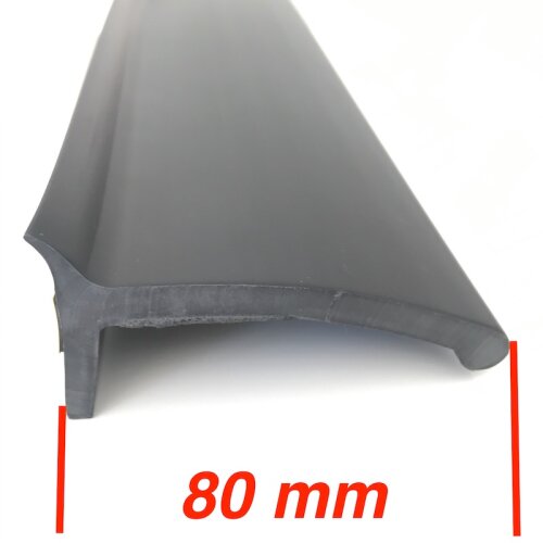 Kotflügelverbreiterung universal 80 mm breit inkl. TÜV® von TREKFINDER | Modellreihe: Freiburg | 600 cm (4 Stück a 150 cm) | aus Gummi