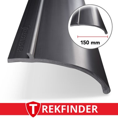 Kotflügelverbreiterung universal 150 mm breit inkl. TÜV® von TREKFINDER | Modellreihe: Augsburg | 300 cm (2 Stück a 150 cm) | aus Gummi