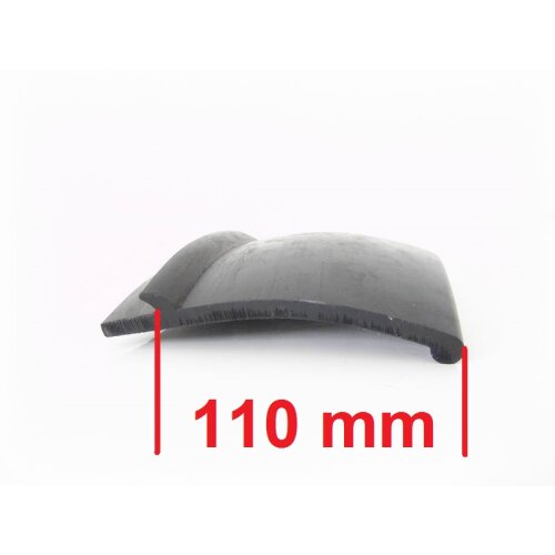 Kotflügelverbreiterung universal 110 mm breit inkl. TÜV® von TREKFINDER | Modellreihe: Augsburg | 600 cm (4 Stück a 150 cm) | aus Gummi
