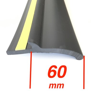 Kotflügelverbreiterung universal 60 mm breit inkl. TÜV® von TREKFINDER | Modellreihe: Augsburg | aus Gummi 300 cm (1 Stück 300 cm)
