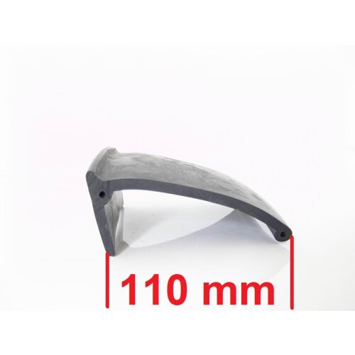 Kotflügelverbreiterung universal 110 mm breit inkl. TÜV® von TREKFINDER | Modellreihe: Freiburg | 600 cm (2 Stück a 300 cm) | aus Gummi