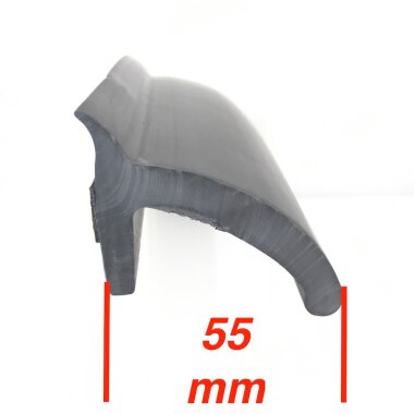 Kotflügelverbreiterung universal 55 mm breit inkl. TÜV® von TREKFINDER | Modellreihe: Freiburg | aus Gummi 600 cm (2 Stück a 300 cm)