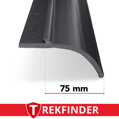 Kotflügelverbreiterung universal 75 mm breit inkl. TÜV® von TREKFINDER | Modellreihe: Augsburg | aus Gummi 600 cm (1 Stück 600 cm)