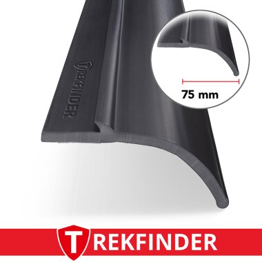 Kotflügelverbreiterung universal 75 mm breit inkl. TÜV® von TREKFINDER | Modellreihe: Augsburg | aus Gummi 600 cm (1 Stück 600 cm)