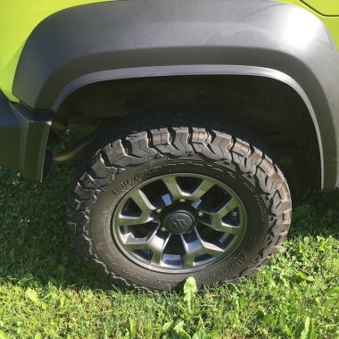 Kotflügelverbreiterung universal 28 mm breit von TREKFINDER | Modellreihe: Heidelberg | aus Gummi Muster (1 Stück 15 cm)