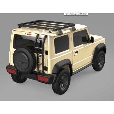 TREKFINDER Dachträger ( kurze Ausführung ) für SUZUKI Jimny ab 2018 Typ GJ/HJ