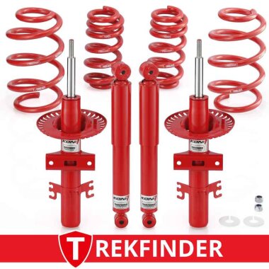 Höherlegungsfahrwerk TREKFINDER für VW Bus T5...