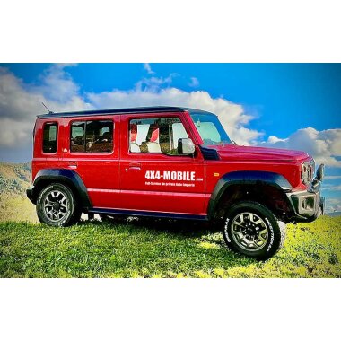 Höherlegungsfahrwerk TREKFINDER für SUZUKI Jimny II XL JC 74 / +40 mm / härteverstellbar / Eintragung nach §21 / keine ABE / kein TÜV Teilegutachten / keine TTG