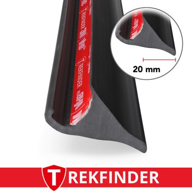 Kotflügelverbreiterung für LR DEFENDER 20 mm breit inkl. TÜV® von TREKFINDER | Modellreihe: Heidelberg | aus Gummi