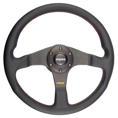 Lenkrad MOMO Modell TUNER schwarz - KBA 70116 - D35