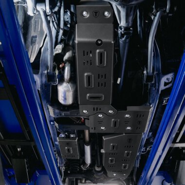 Unterfahrschutz-Set TREKFINDER für BAW 212 Diesel 5-teilig Aluminium 5 mm
