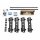 Dachträger RHINO RACK für BAW 212 - Pioneer 6 Plattform 210 x 143 cm - inkl. Fußset, Relling, Montagekit Light Bar