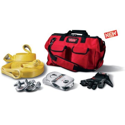 Zubehörtasche WARN® rot inkl. Inhalt für Winden bis 4.5...